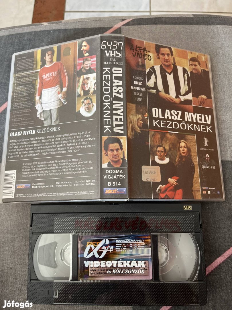 Olasz nyelv kezdőknek vhs film o