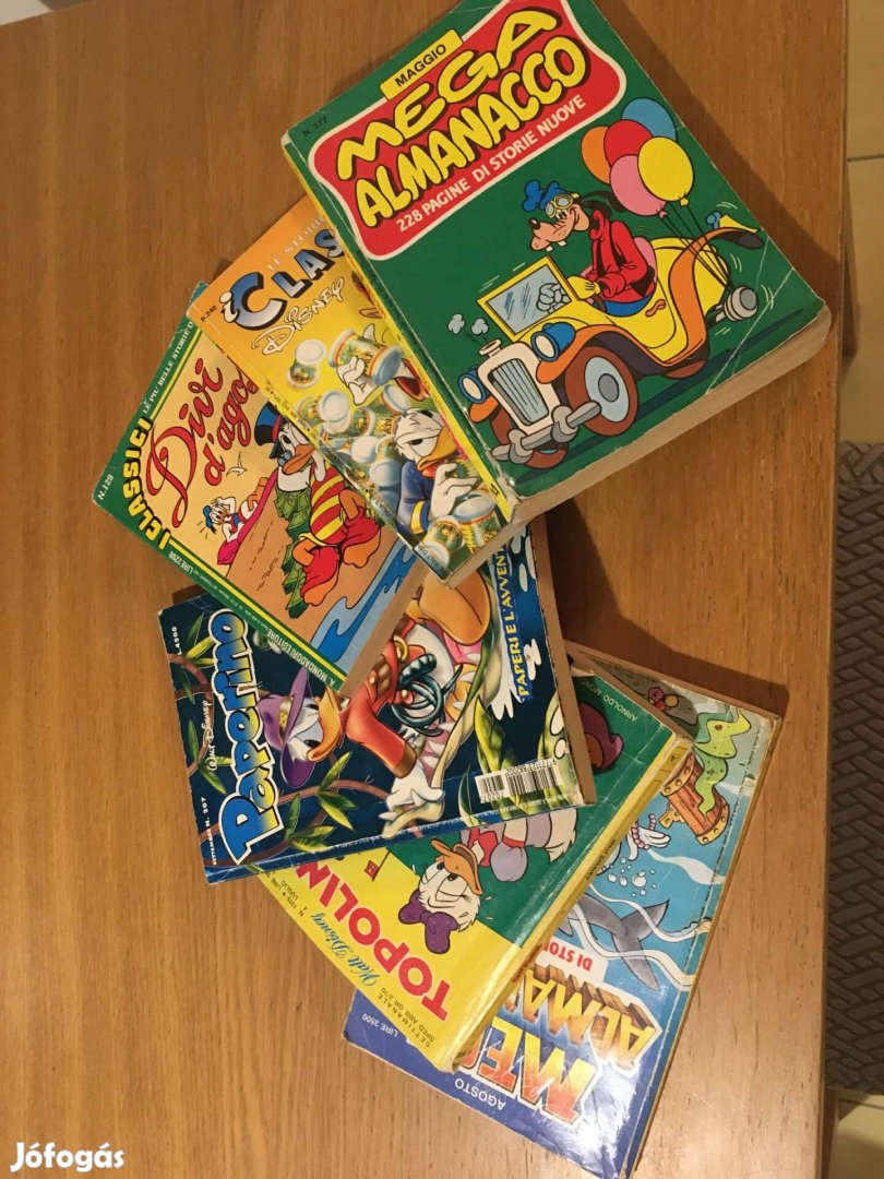 Olasz nyelvű képregények - 6 darab