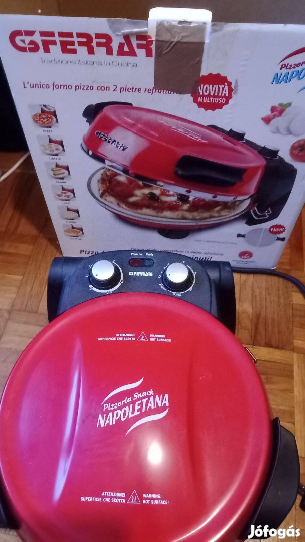 Olasz pizza sütő G3 Ferrari G10032 , 5 perc alatt