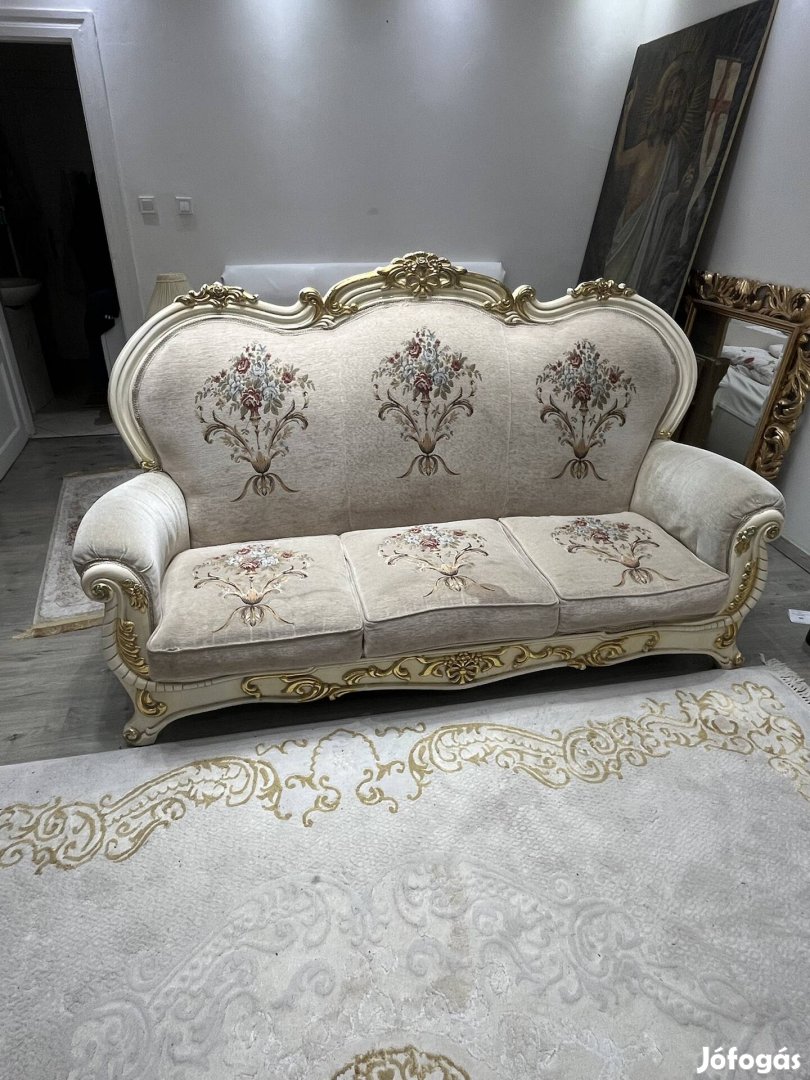 Olasz ülő garnitúra 4 db fotel + kanapé