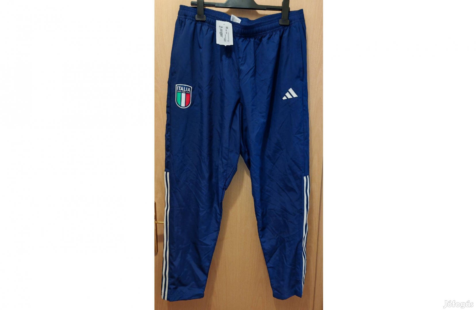 Olasz válogatott eredeti adidas kék hosszú nadrág (XL-es)