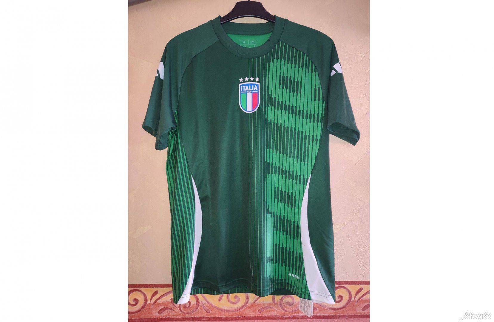 Olasz válogatott eredeti adidas zöld mez (M)