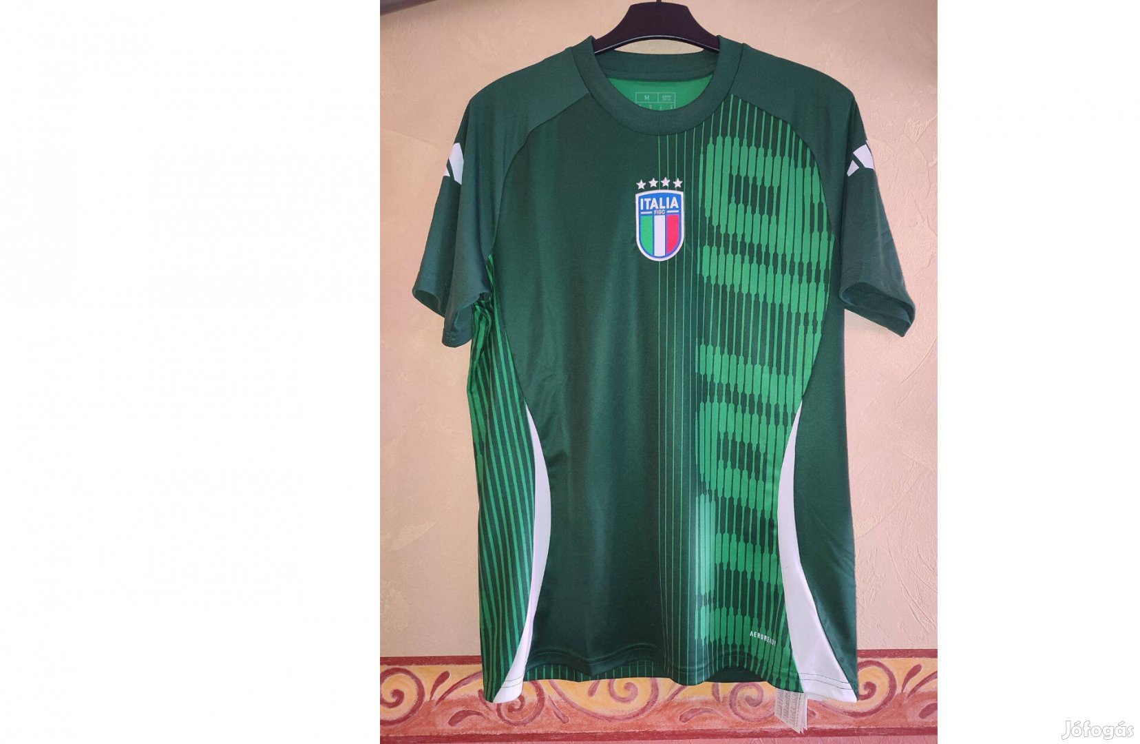 Olasz válogatott zöld eredeti adidas mez (M)