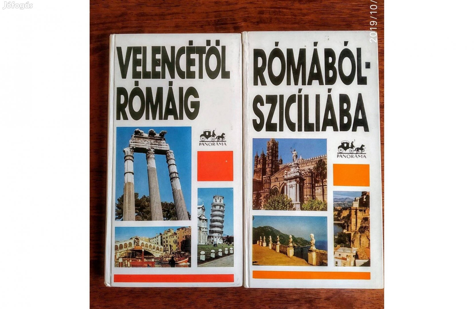 Olaszország Utikönyvek Róma Velence Szicília