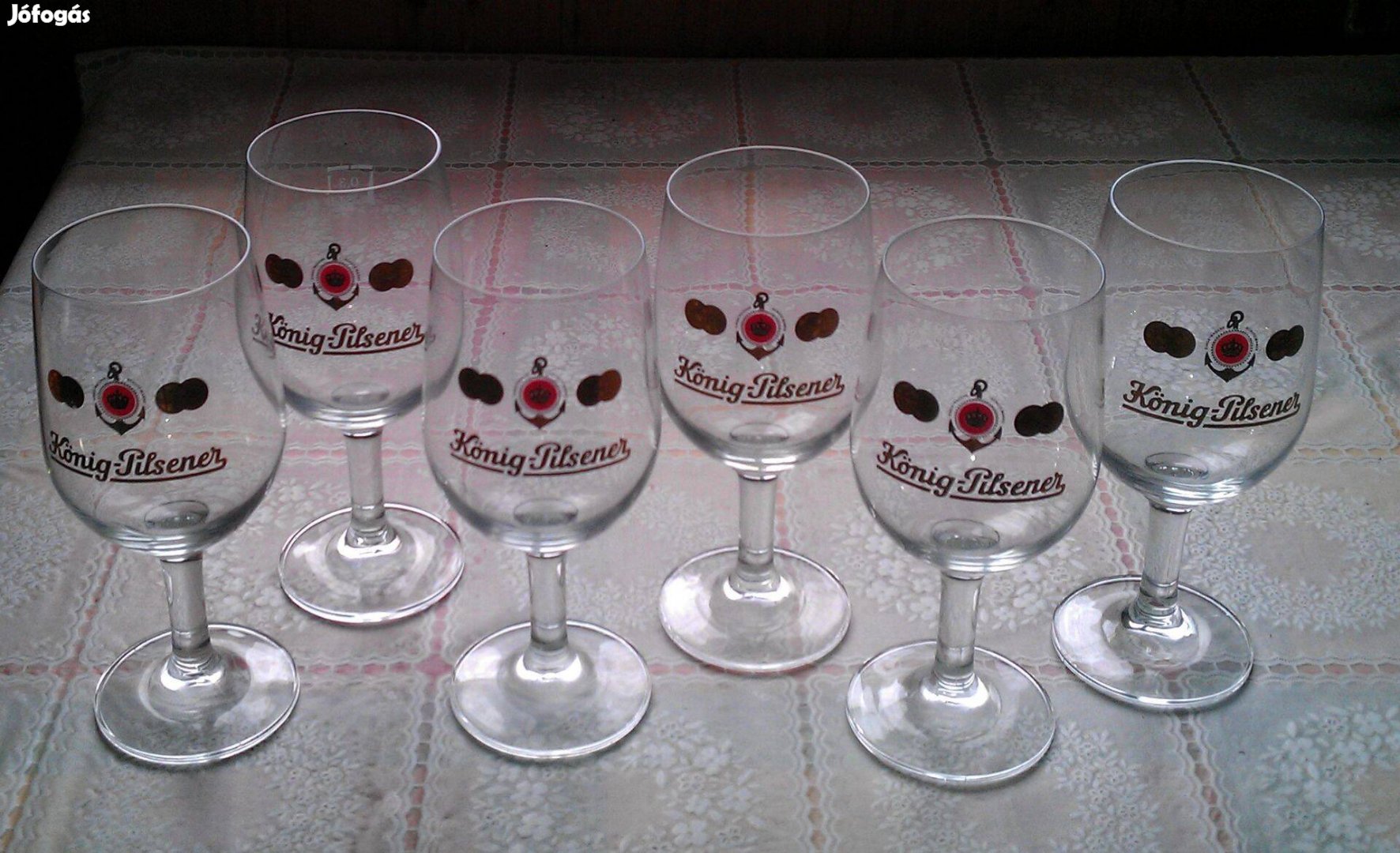 Olcsó 6 darabos szép sörös pohárkészlet