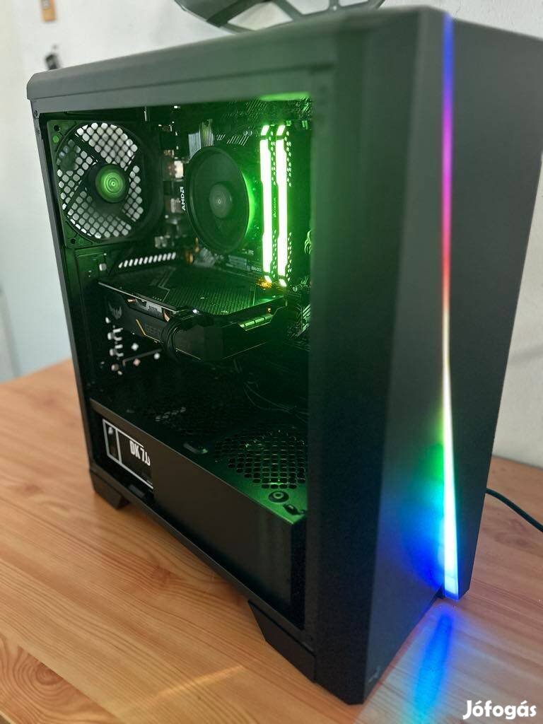 Olcsó Ryzen 5 Gamer PC tökéletes Full HD Gaming-re!