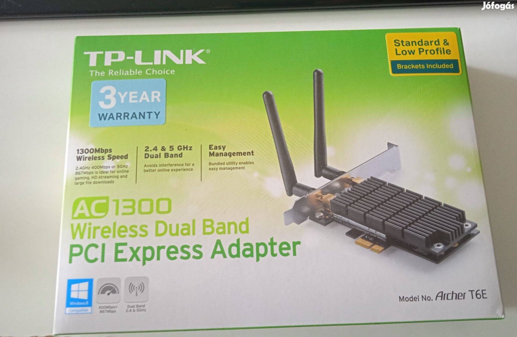 Olcsó TP-Link Archer T6E wifi kártya 6.900ft