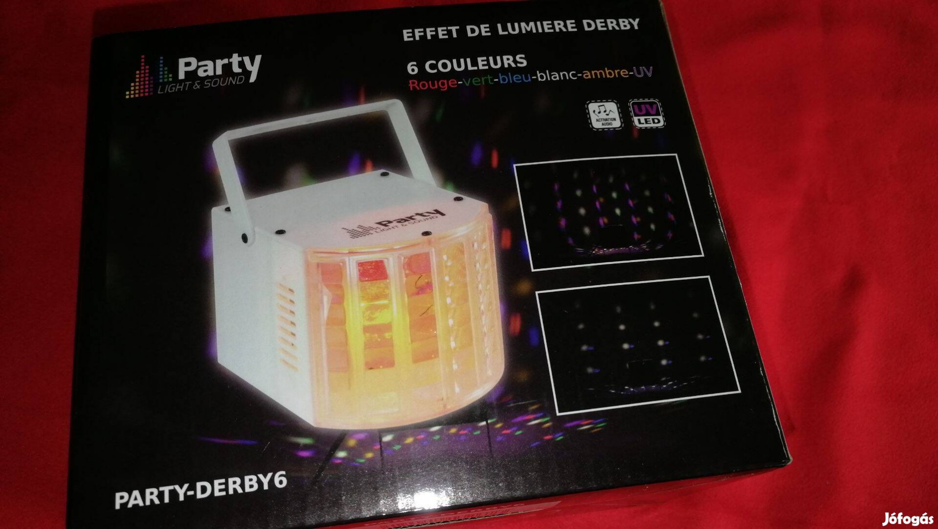 Olcsó, vadonatúj LED-es disco fény