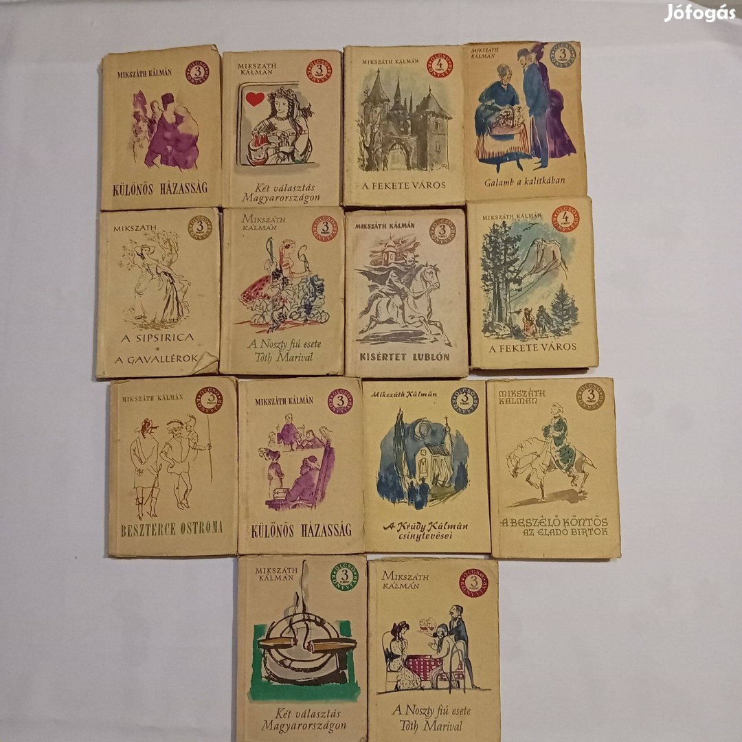 Olcsó könyvtár Mikszáth Kálmán könyvek sorozat