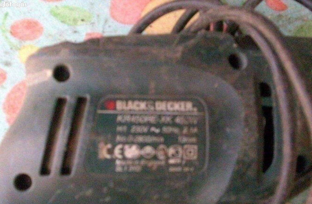 Olcsóbban Eladó Black & Decker fúrógép mechanikai hibás