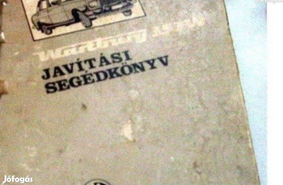 Olcsóbban eladó Wartburg 353 W javítási segédkönyv