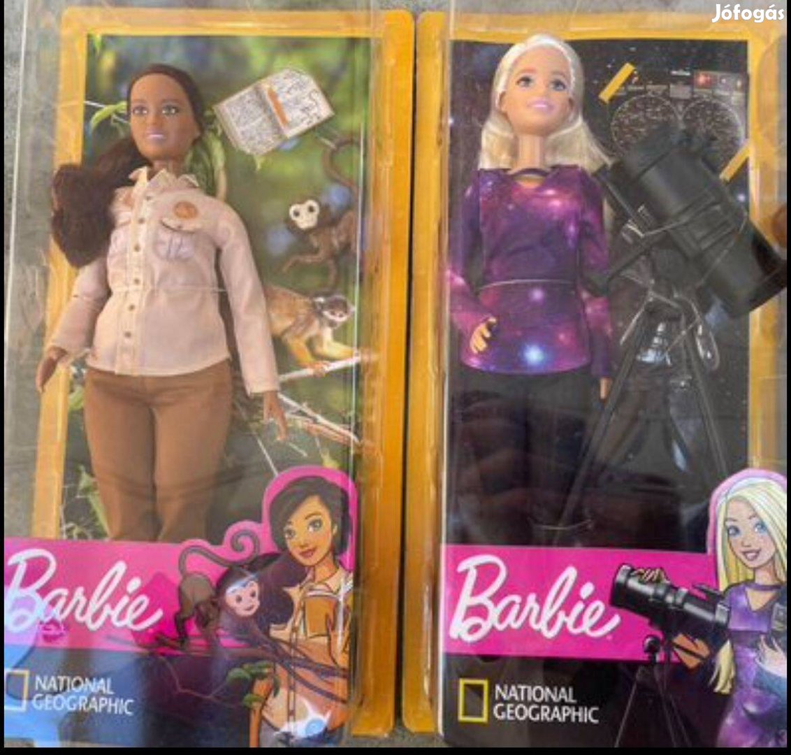 Olcsón Új eredeti Mattel Barbie National Geographic babák - többféle!