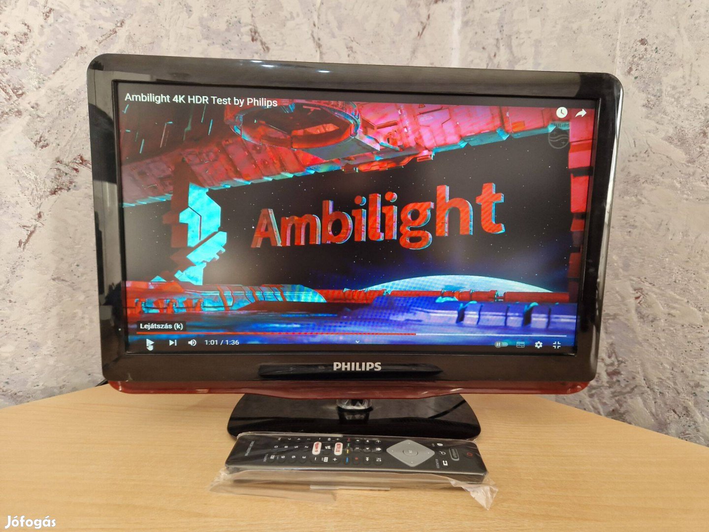 Olcsón !Philips 19PFL3405 HD LED Tv/Mon. 48cm HDMI/USB Szép/Számla Gar