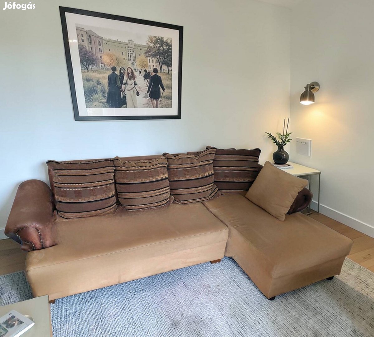 Olcsón ágyazható kanapé.