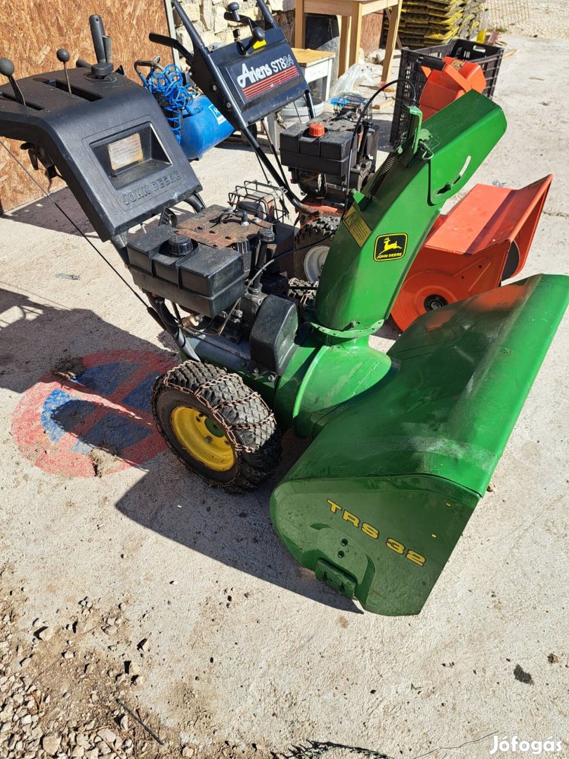 Olcsón eladó John Deere és Ariens hómaró !
