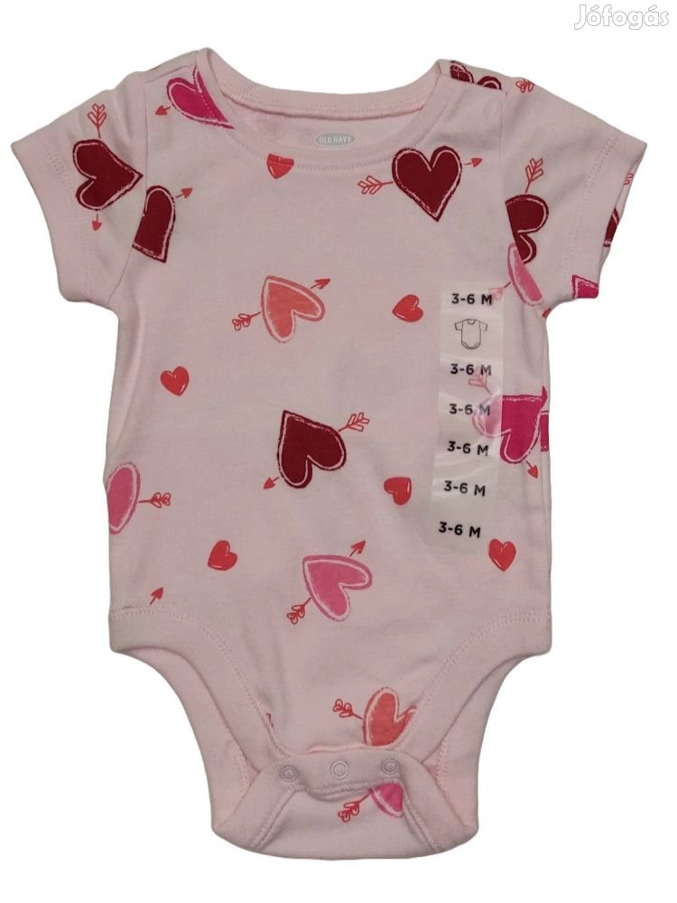 Old Navy Új címkés Lány Rövid ujjú ujjatlan body Méret 68