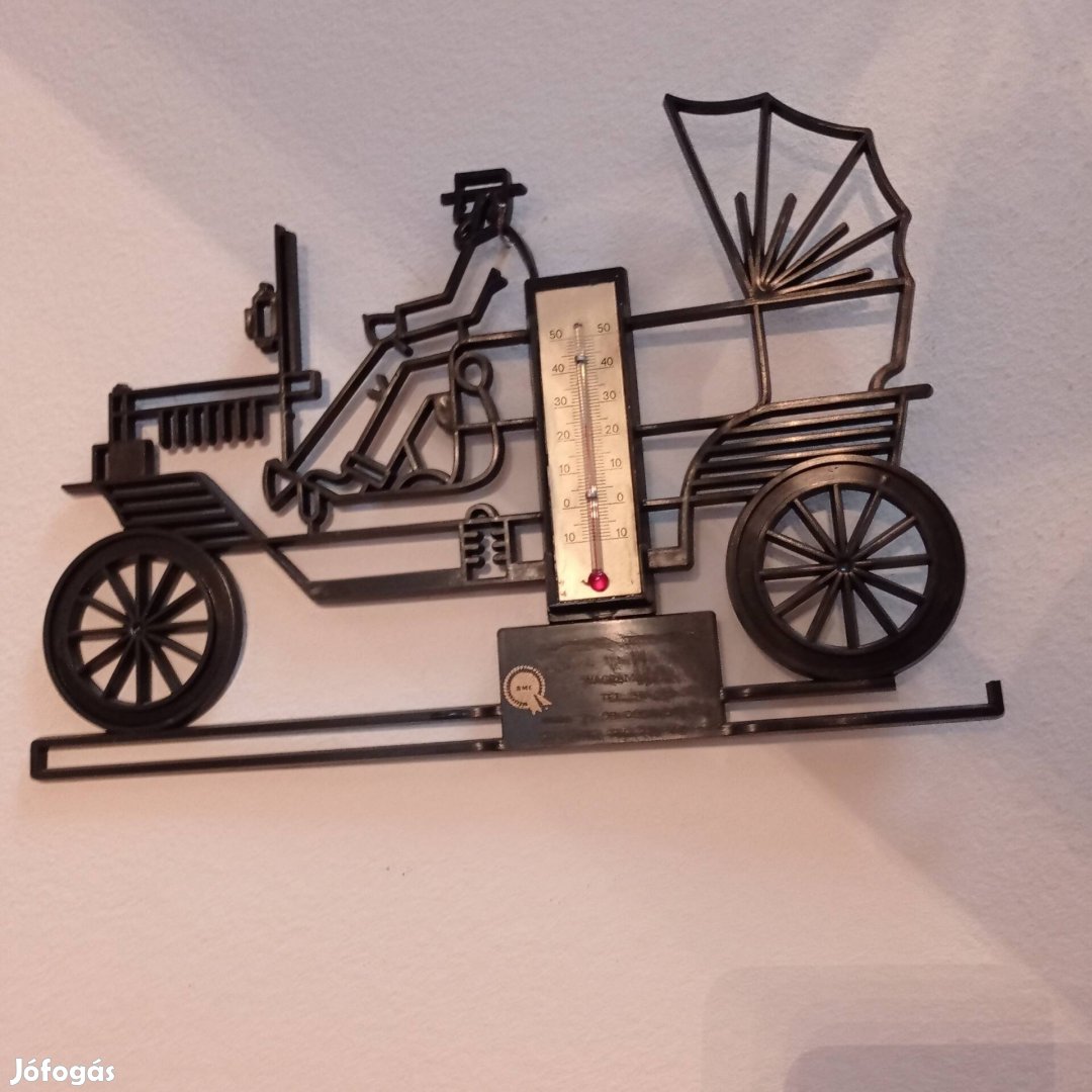 Old timer fali hőmérő