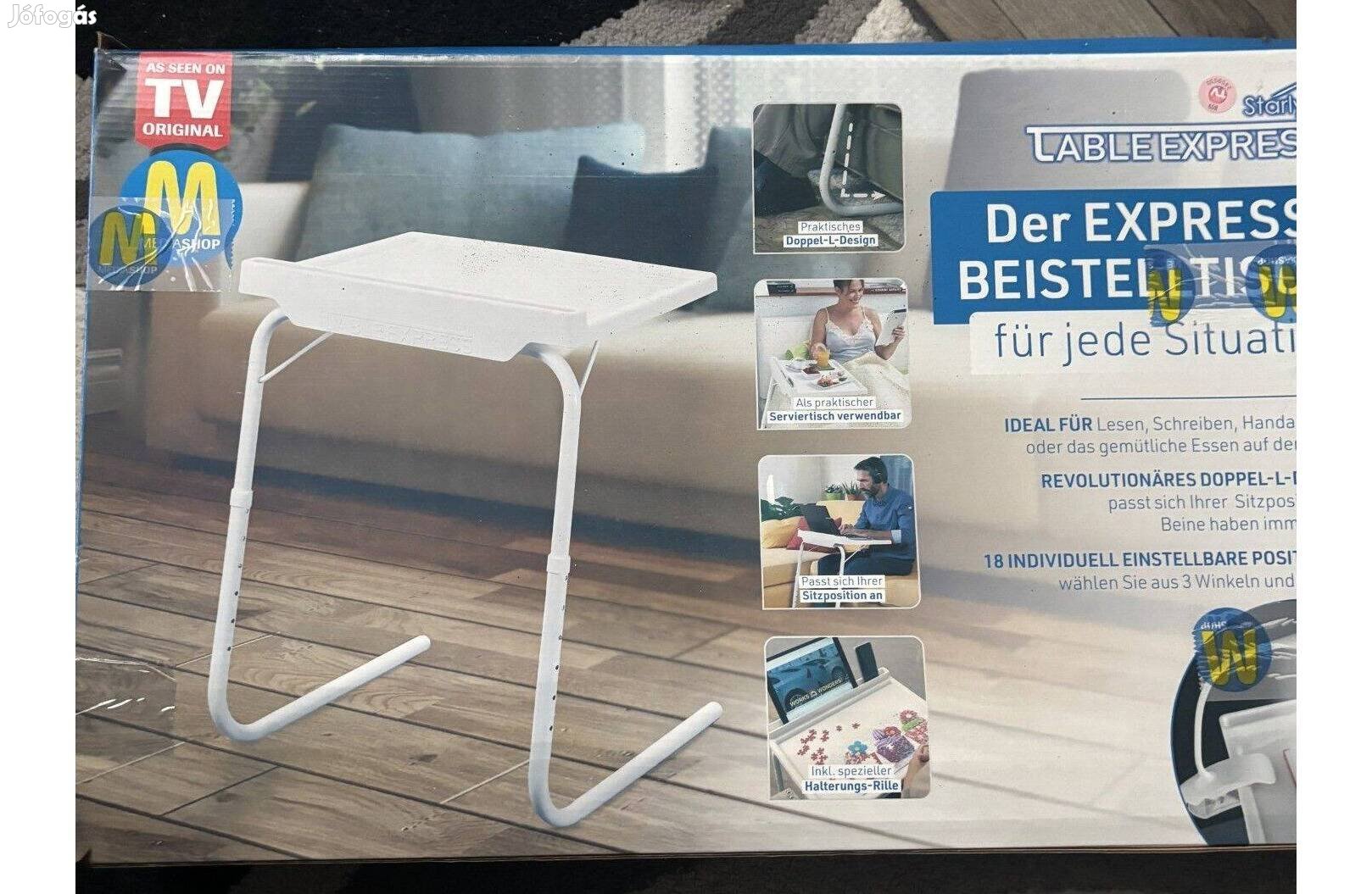Oldalasztal+ felcsíptethető LED-es lámpa