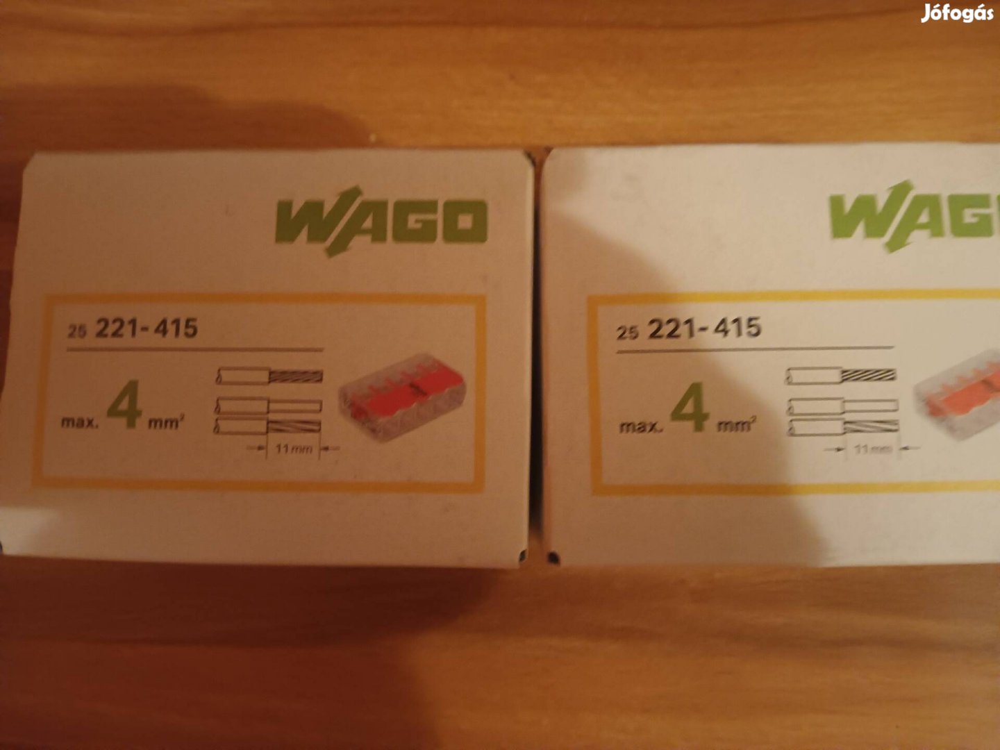 Oldható csatos Wago eladó 3-5Wago
