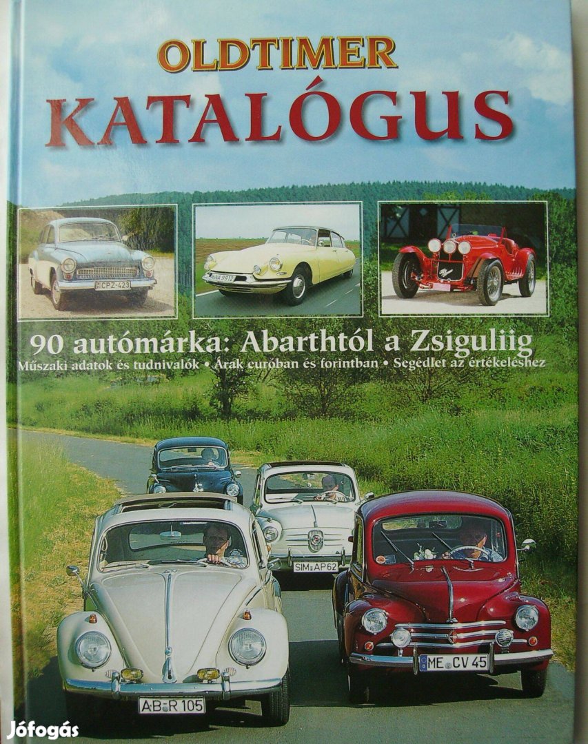 Oldtimer katalógus (autók)