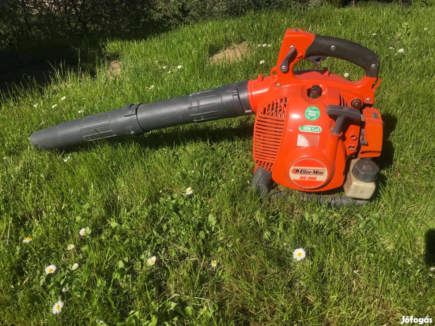 Oleo-Mac Bv 300 banzinmotoros lombfúvó,lombszívó