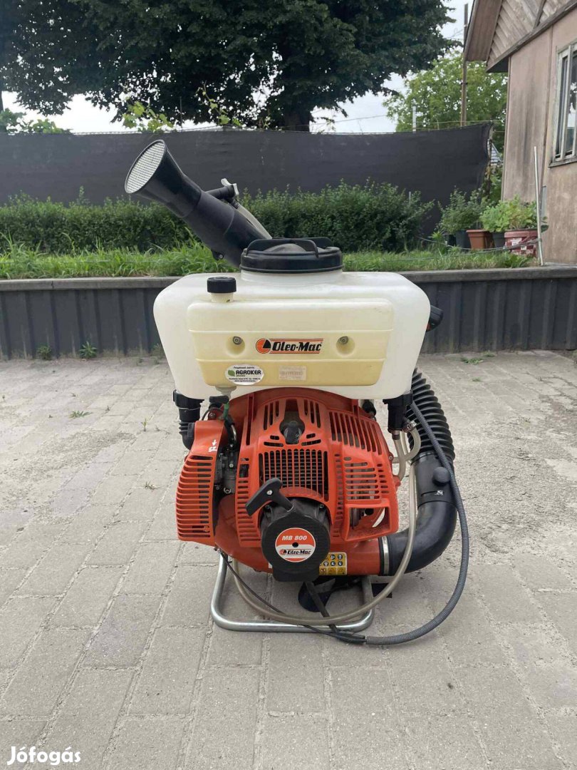 Oleo-Mac MB800 Permetező!