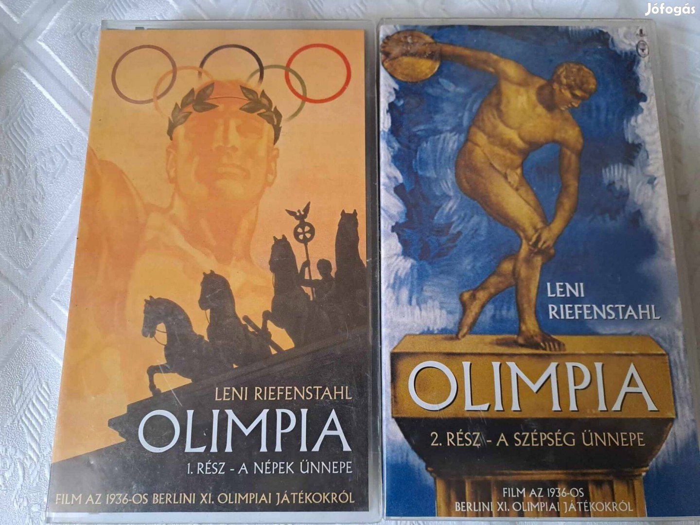 Olimpia 1. és 2. rész VHS - Dokumentumfilm az 1936-os olimpiáról