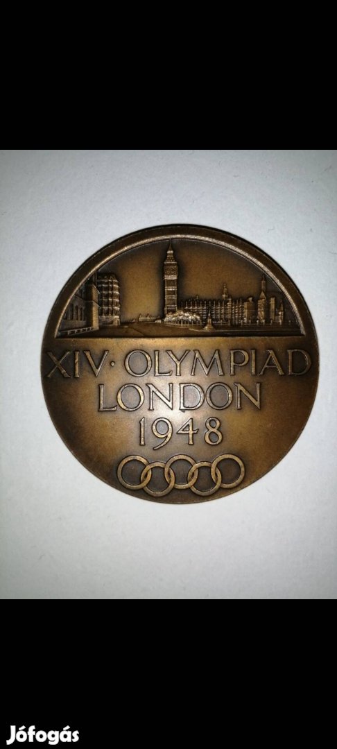 Olimpiai emlékérem 1948 London 