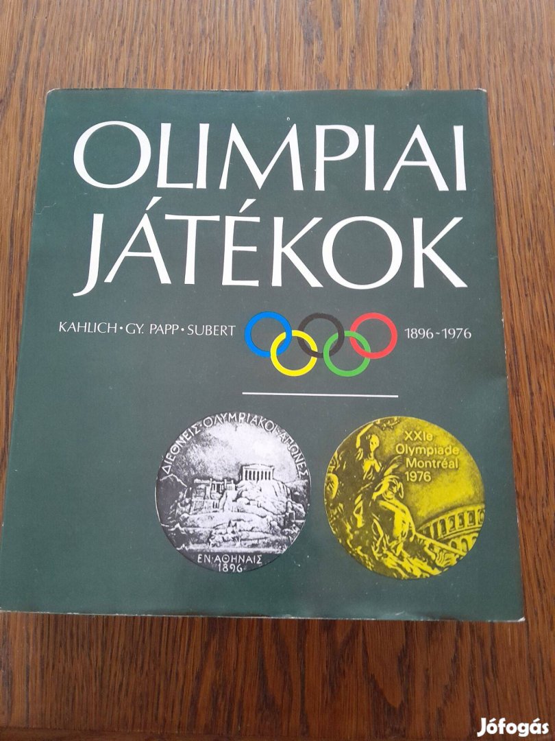 Olimpiai játékok 1896-1976 című könyv