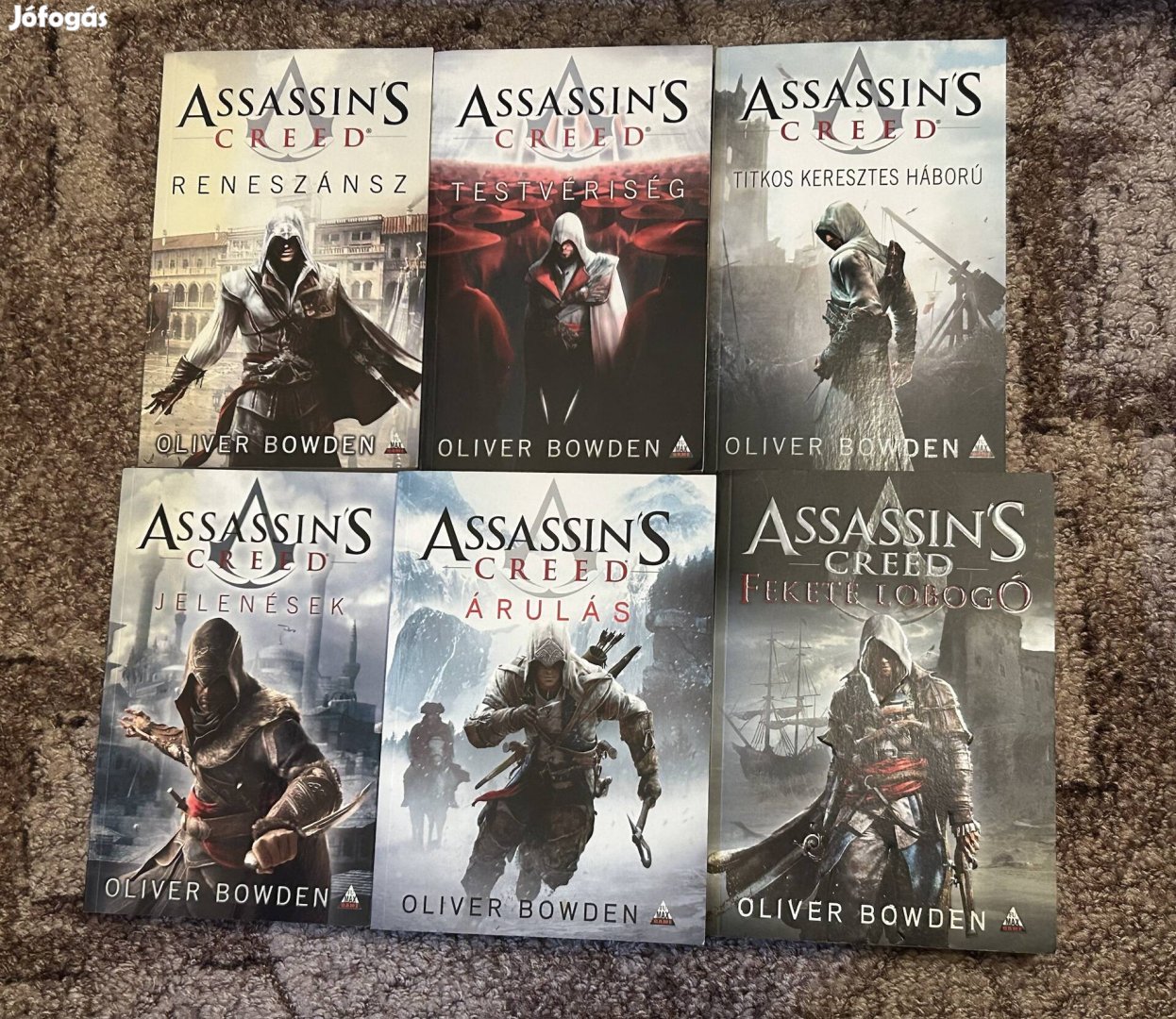 Oliver Bowden Assassins Creed - Reneszánsz 1-6.