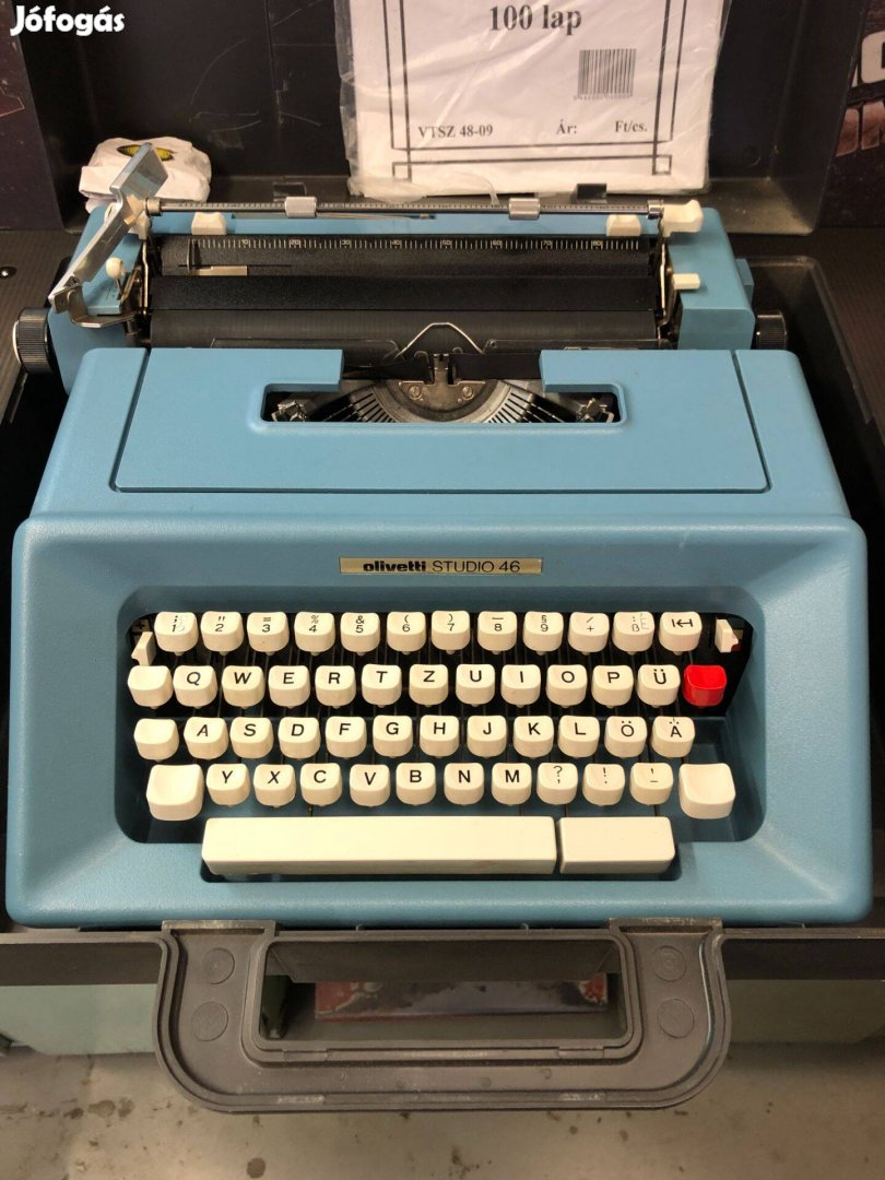 Olivetti Studio 46 Írógép Patika Állapotban