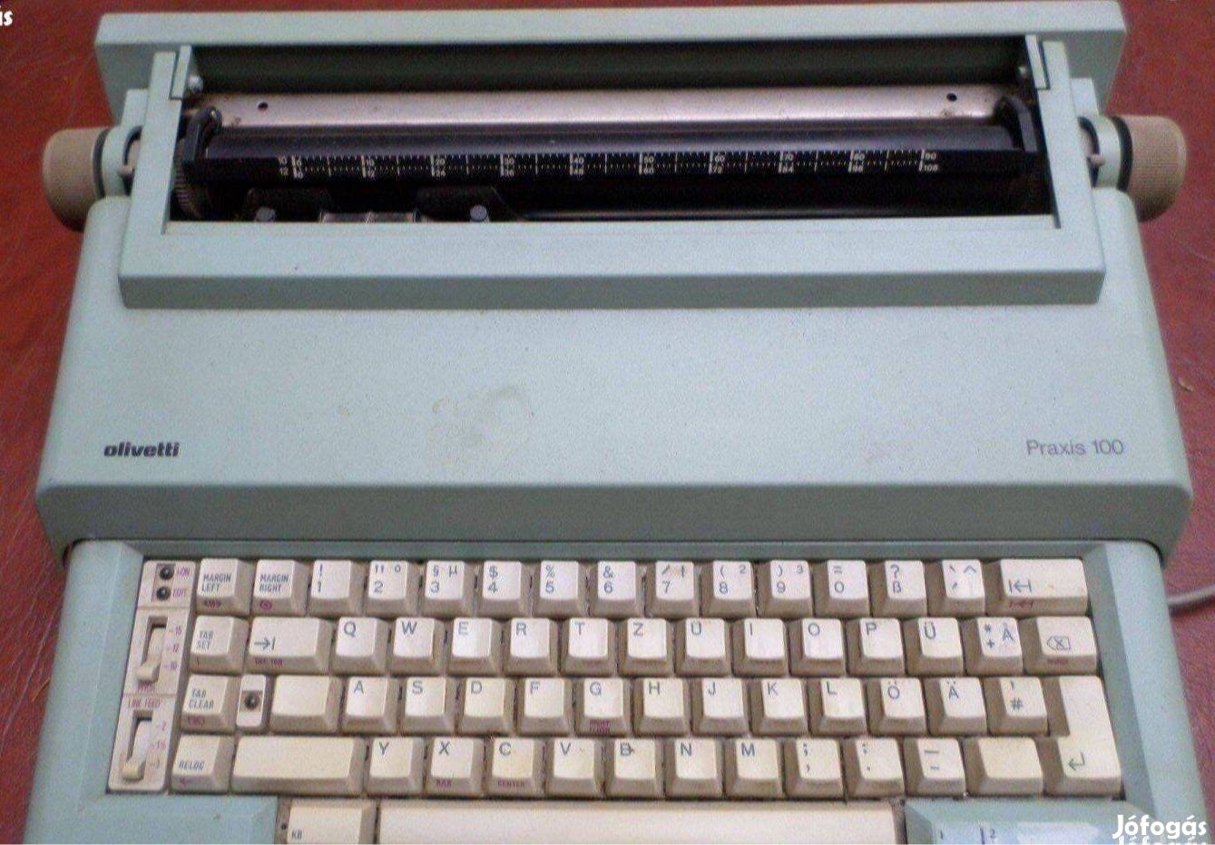 Olivetti olasz írógép retro