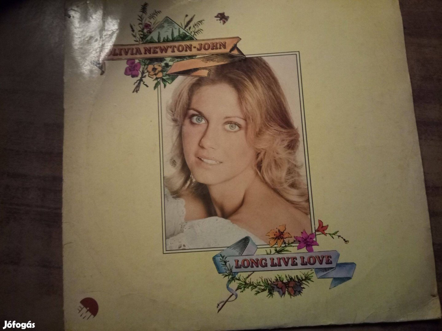 Olivia Newton John - Long Live Love - bakelit nagylemez