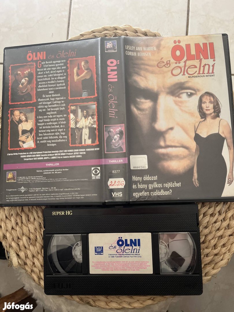 Ölni és ölelni vhs 