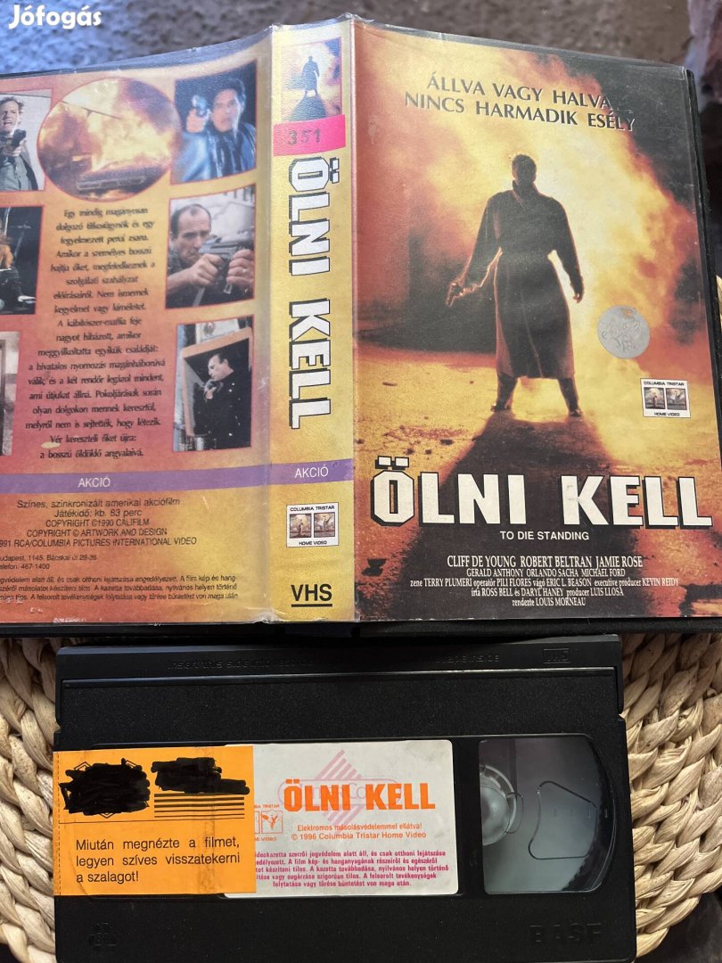 Ölni kell vhs kazetta