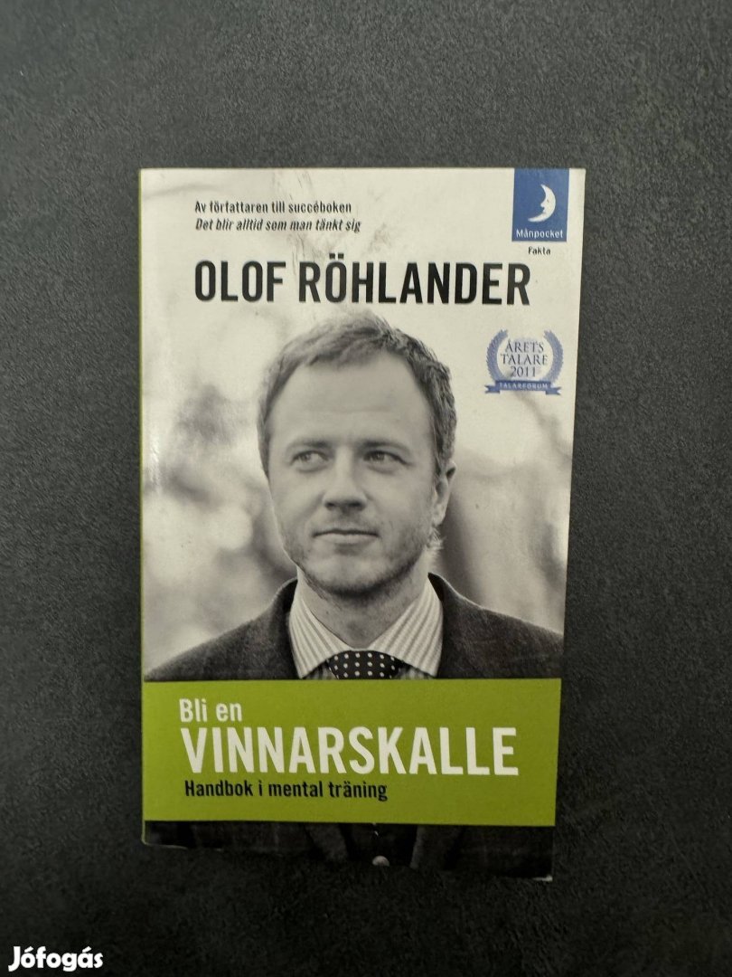 Olof Röhlander Bli en Vinnarskalle svéd könyv