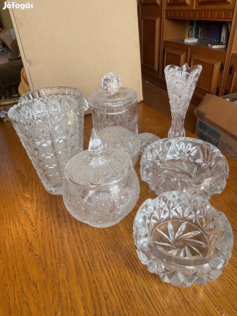 Ólom kristály szett