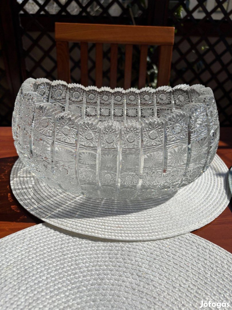 Ólomkristály bonbonier, tál eladó