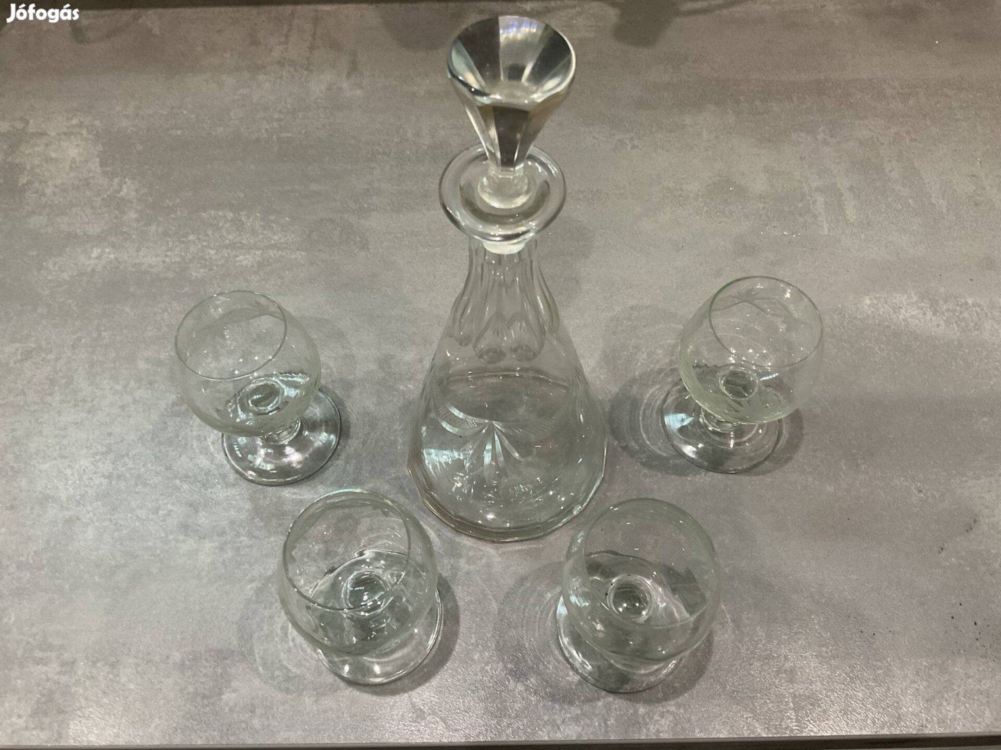 Ólomkristály pohár szett
