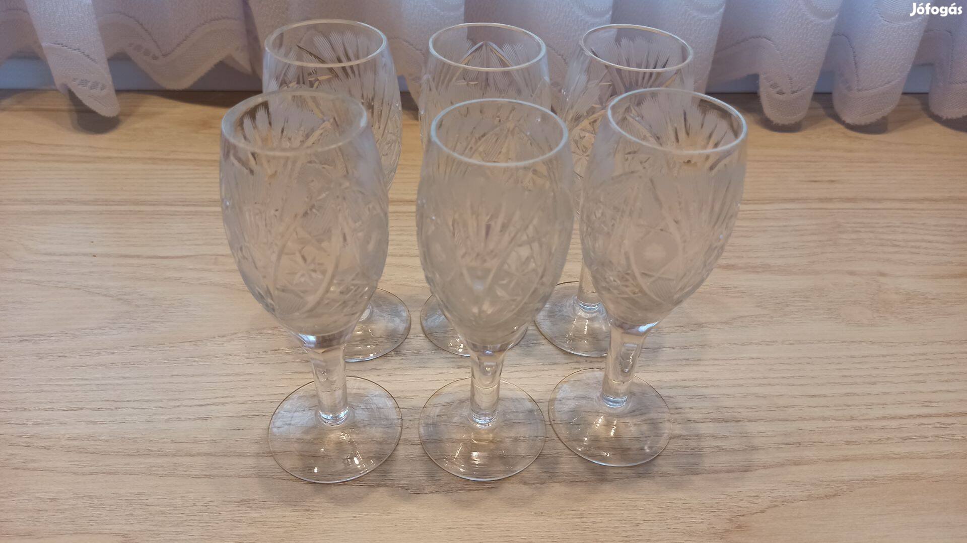 Ólomkristály poharak