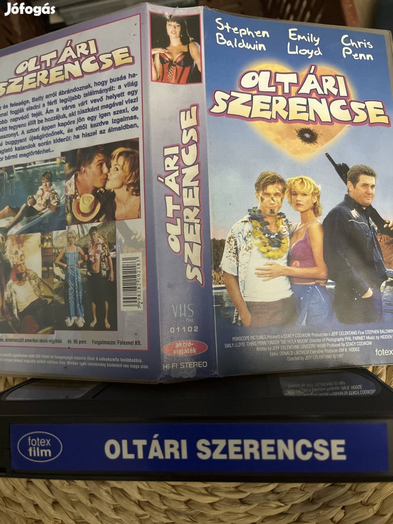 Oltári szerencse vhs