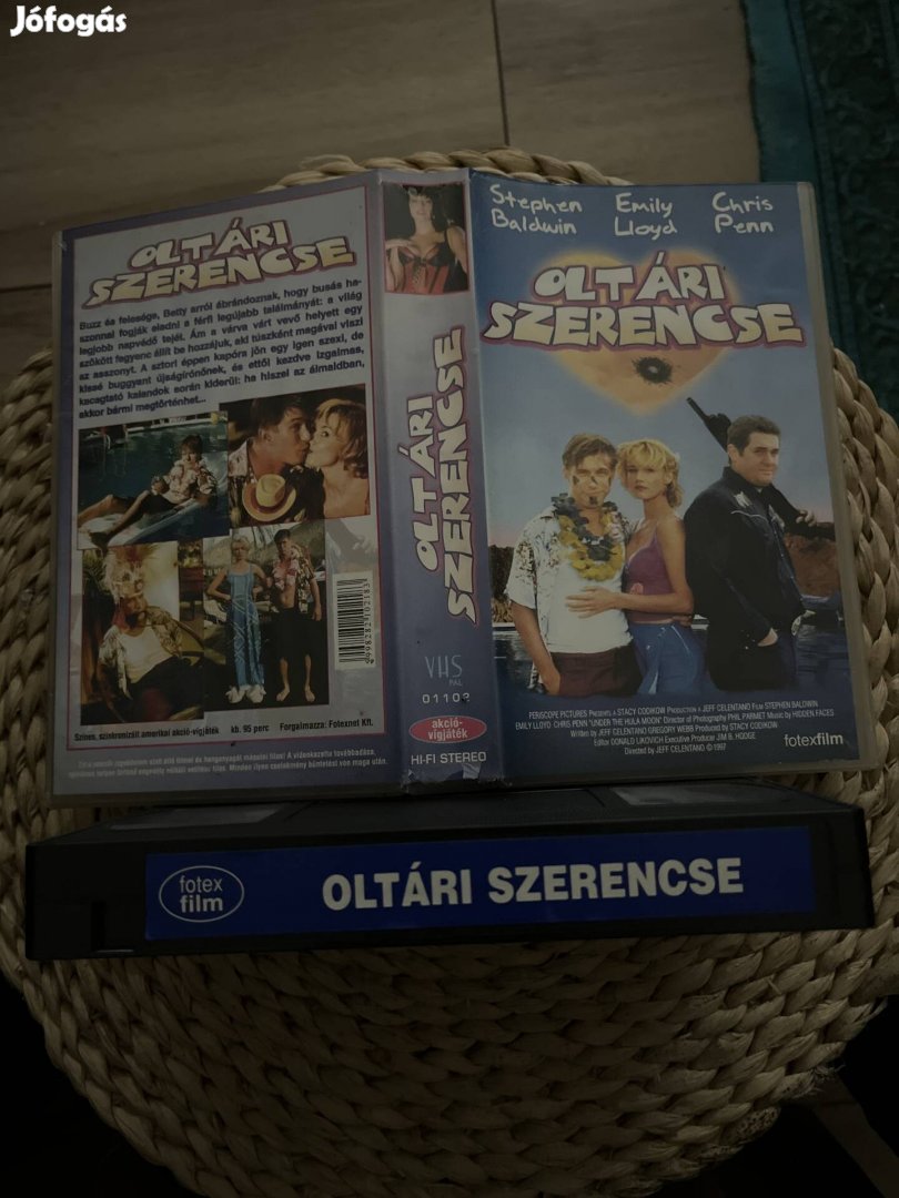 Oltári szerencse vhs film 