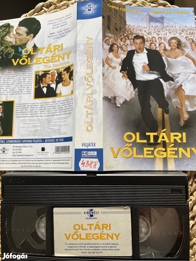 Oltári vőlegény vhs