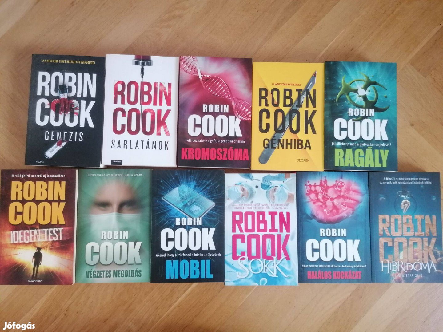 Olvasatlan Robin Cook könyvek eladók