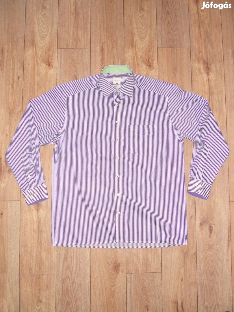 Olymp Luxor csíkos hosszú ujjú ing (XL-es - 41-es)