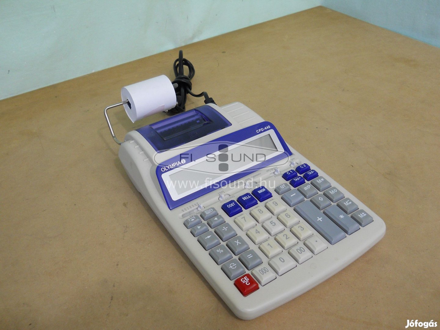 Olympia CPD 440 ,nyomtatós számológép, hibás,alkatrésznek