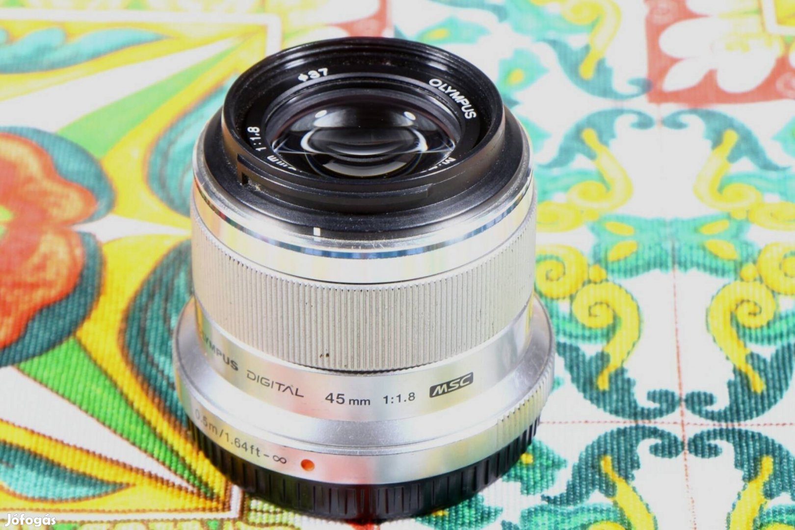 Olympus 1.8 45mm m4/3 zuiko objektív 