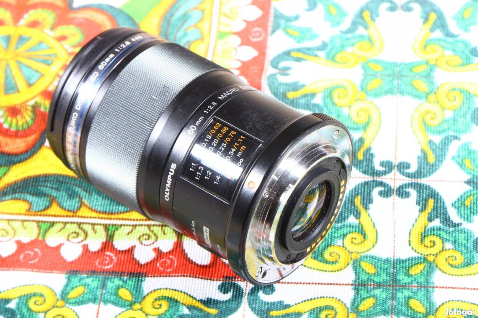 Olympus 2.8 60mm ED makró m4/3 objektív 