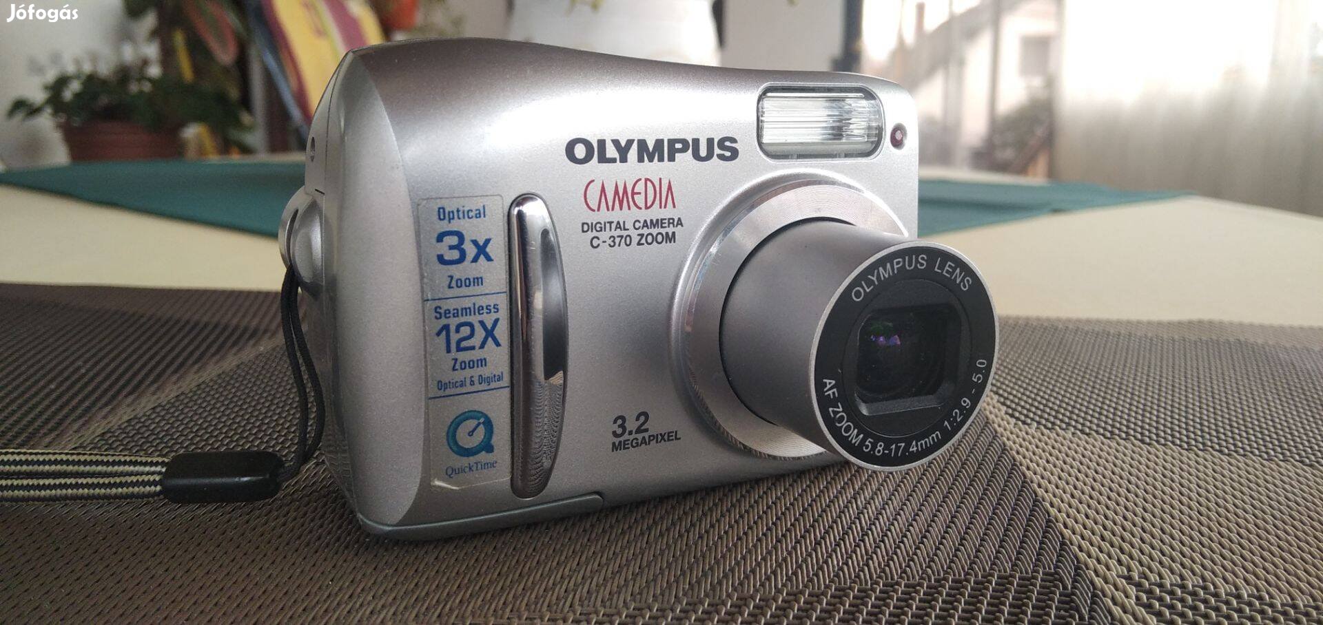Olympus Camedia C-370 Zoom fényképezőgép