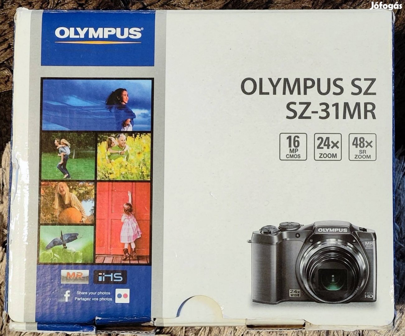 Olympus SZ - 32MR digitális fényképezőgép + 32Gb -os memóriakártya 